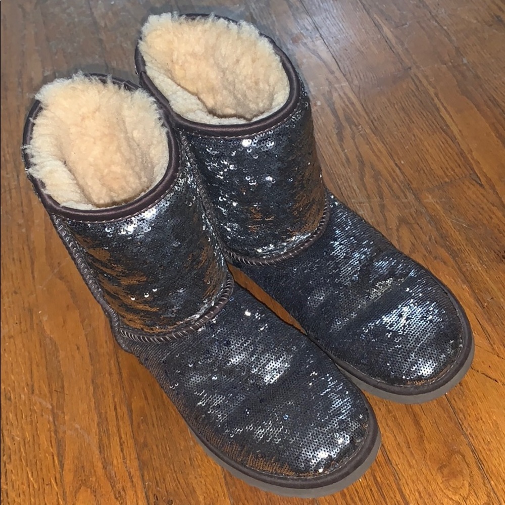 Authentic Sequin UGGS